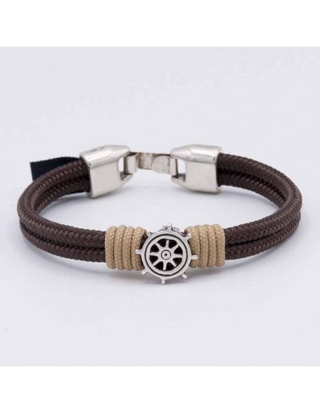 Pulsera nautica adorno central