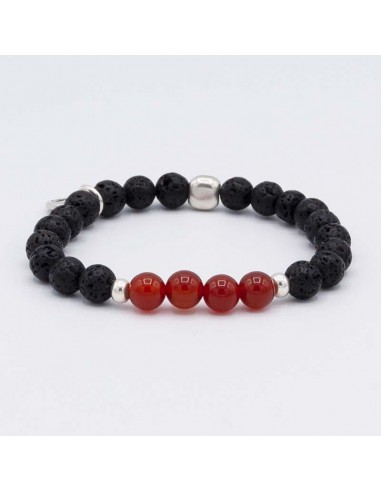 Pulsera elástica piedra natural