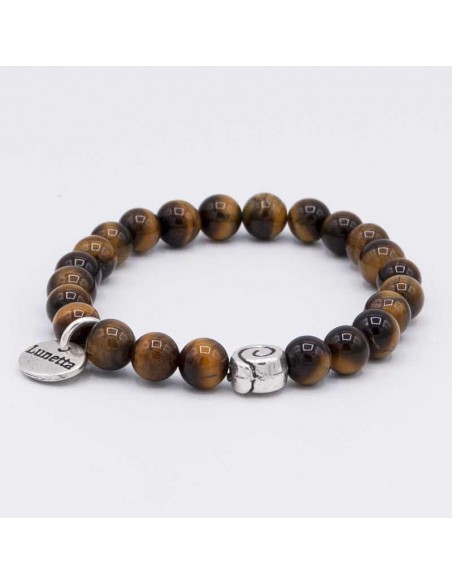 Pulsera elástica piedra natural