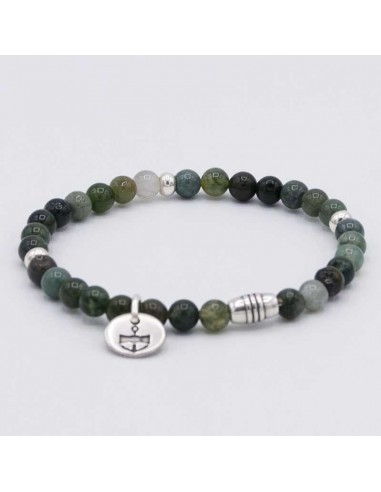 Pulsera elástica piedra natural