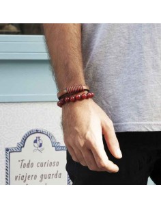 Pulsera Bolas Agata 2