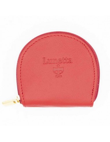 Leather bicolor card holder