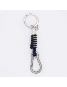 Nautical key chain with carabiner