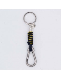 Nautical key chain with carabiner