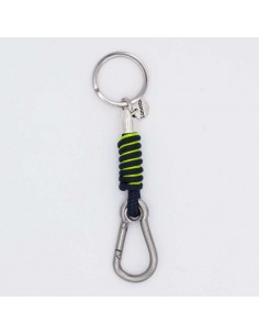 Nautical key chain with carabiner