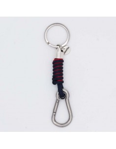 Nautical key chain with carabiner