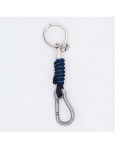 Nautical key chain with carabiner