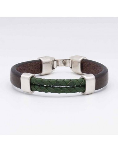 Pulsera Piel Combinada