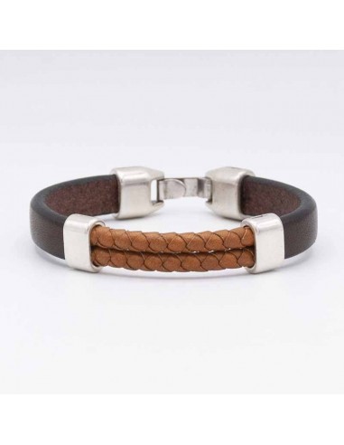 Pulsera Piel Combinada