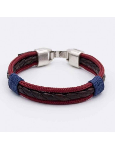 Triple natural stone bracelet