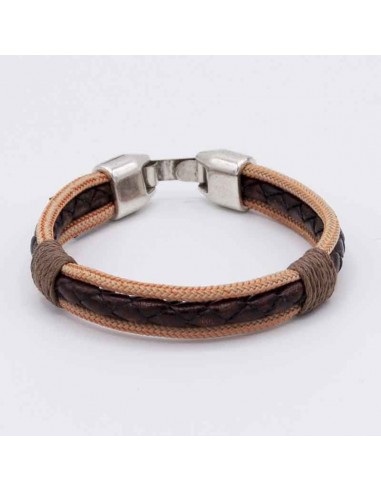 Triple natural stone bracelet