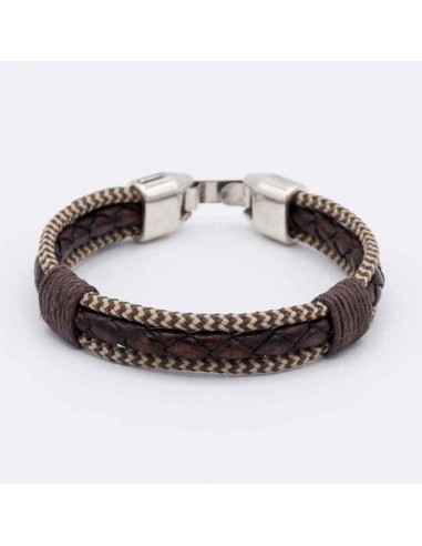 Triple natural stone bracelet