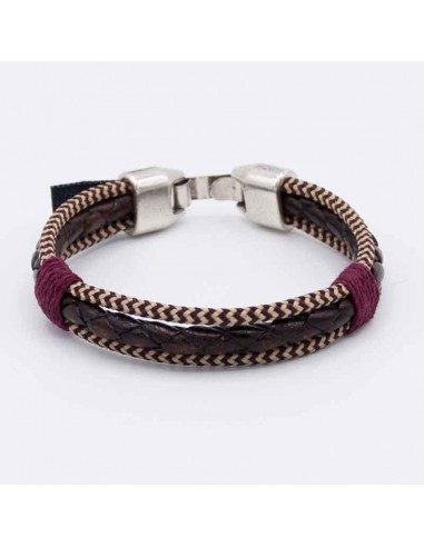Triple natural stone bracelet
