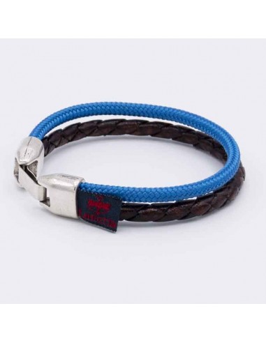 Pulsera trenzada+cordino 5mm